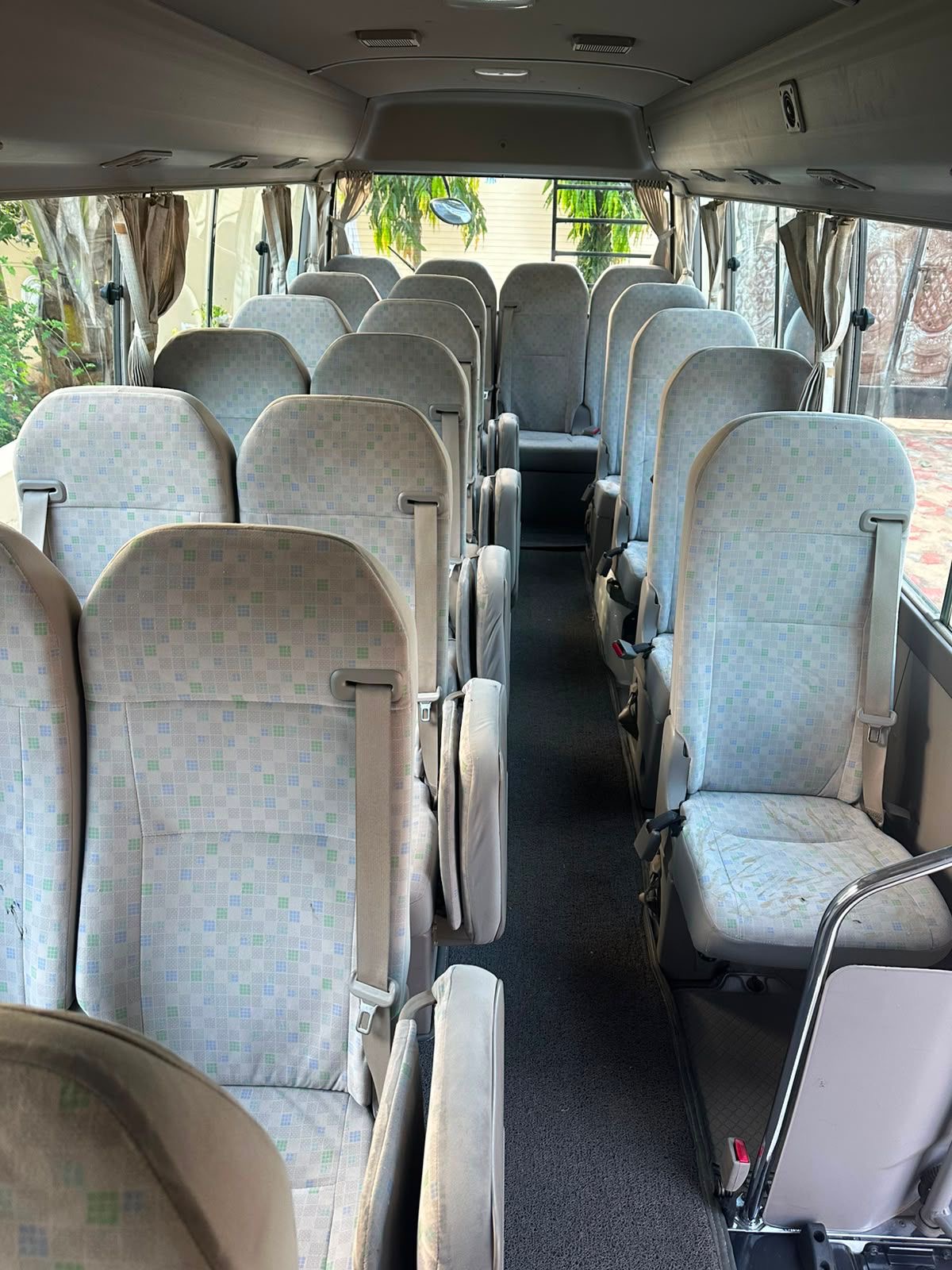 Minibus interior seating